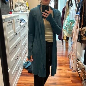 Athleta Long Pranayama Cardigan Sweater